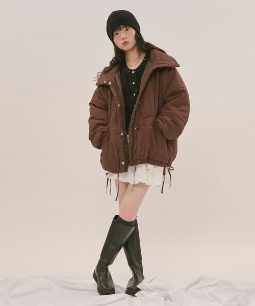 loin nuit ribbon padding blouson