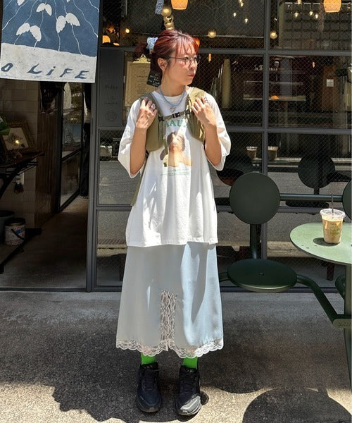 緞面Lace裙