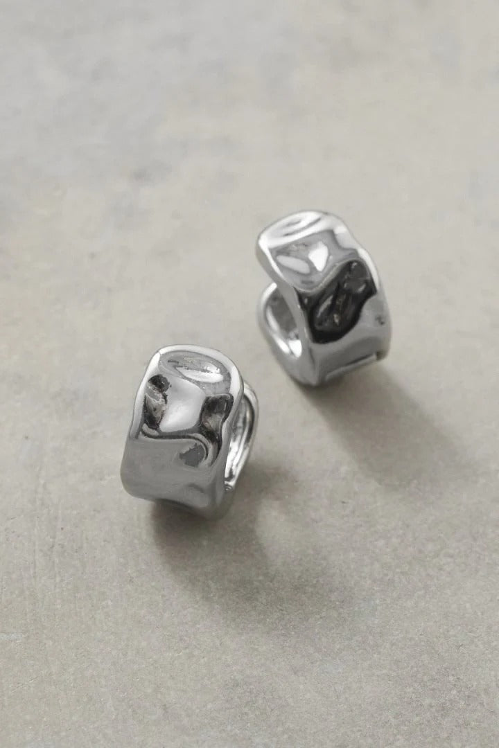 GOLDY BUMPY HOOP ONE TOUCH PIERCE