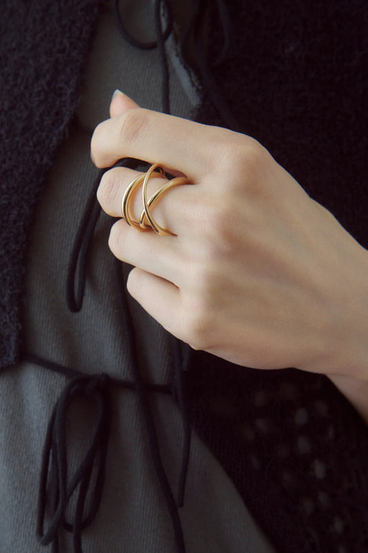 GOLDY Metal Coil Ring