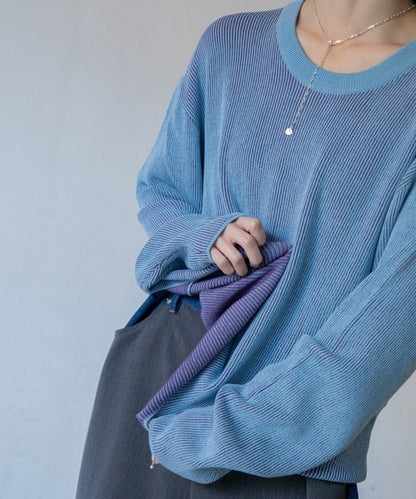 Vacancy 雙面可穿羅紋上衣