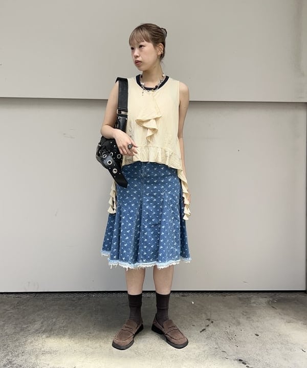 Ray BEAMS Studded Belt Bag